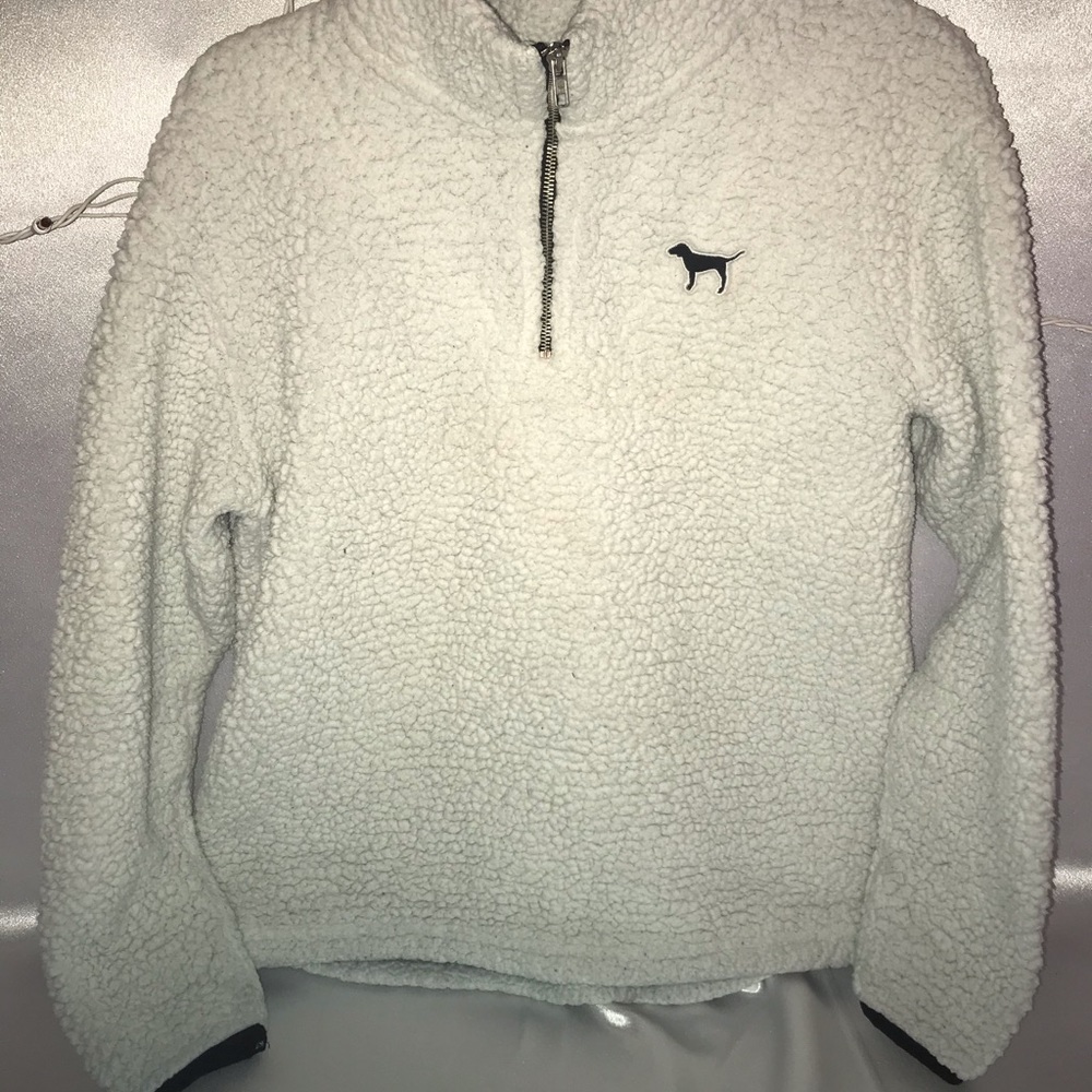 PINK Victoria Secret half zip pullover jacket